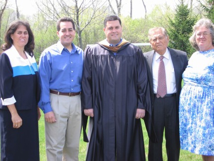Michael MBA graduation2